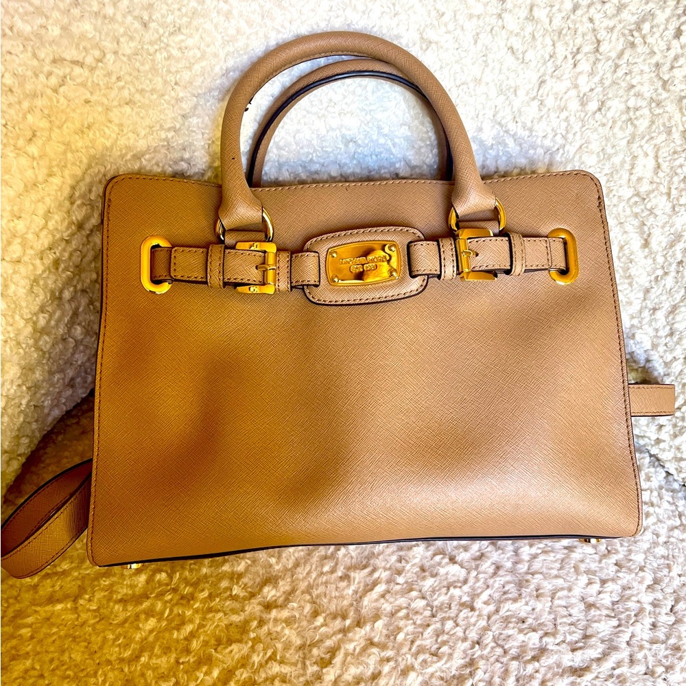 MICHAEL KORS MK HAMILTON EAST WEST SATCHEL Purse